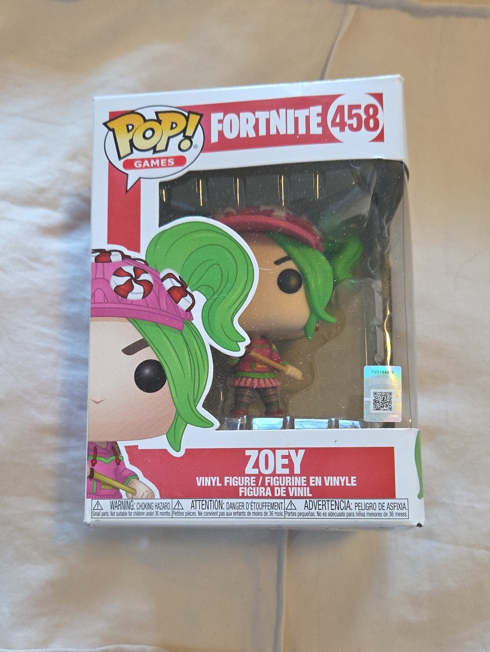 Funko Pop! Zoey Fortnite Figure - Green & Pink